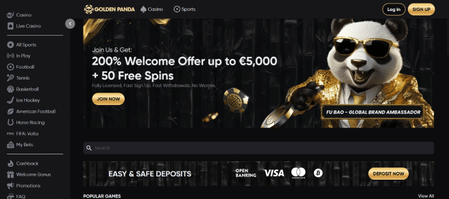 Golden Panda casino betrouwbaar